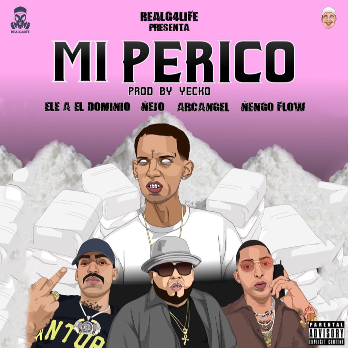 Mi Perico (Remix) - Single by Ele a el Dominio, Ñejo, Arcángel & Ñengo Flow album cover