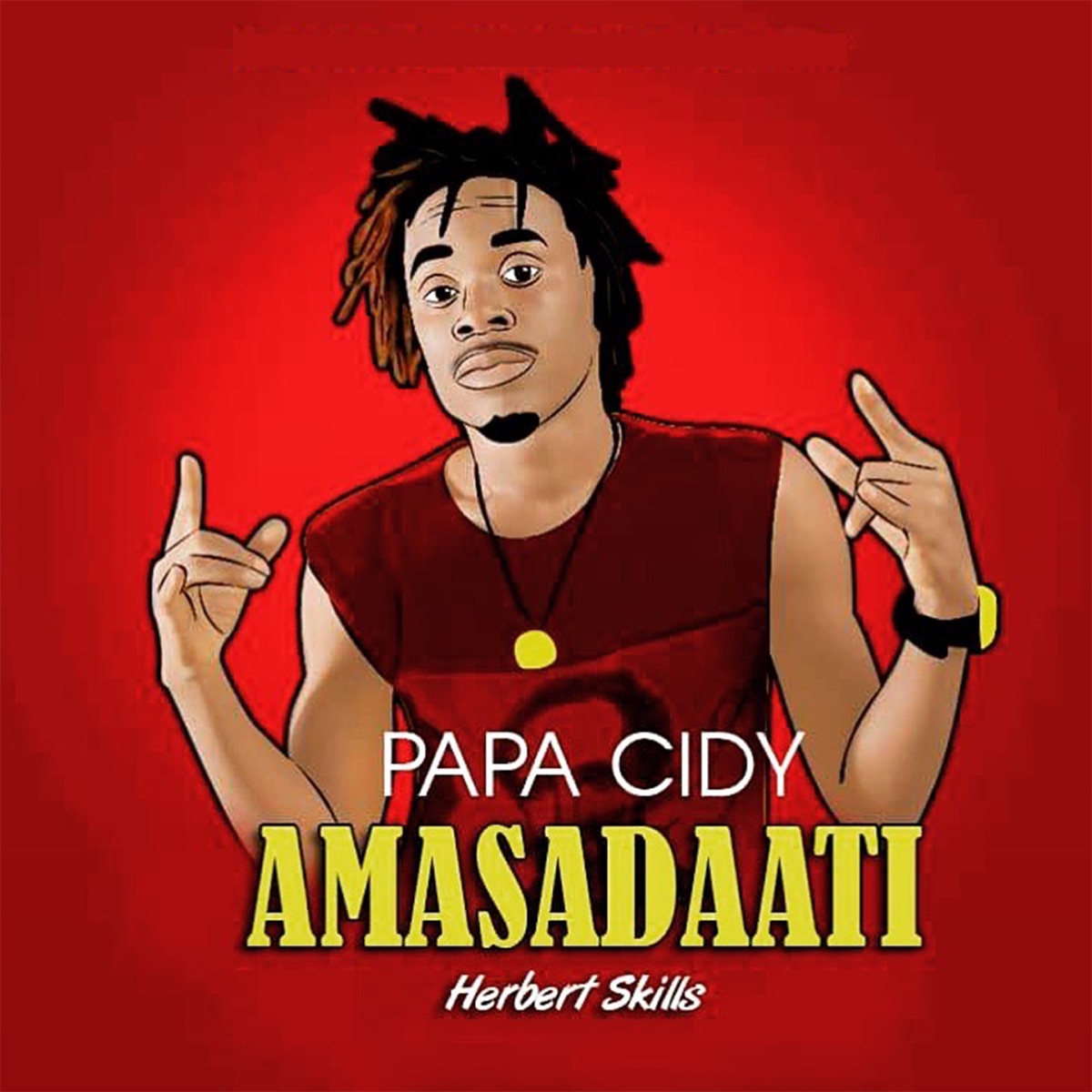 Amasadaati (feat. Herbert Skills) - Single by Papa Cidy album cover