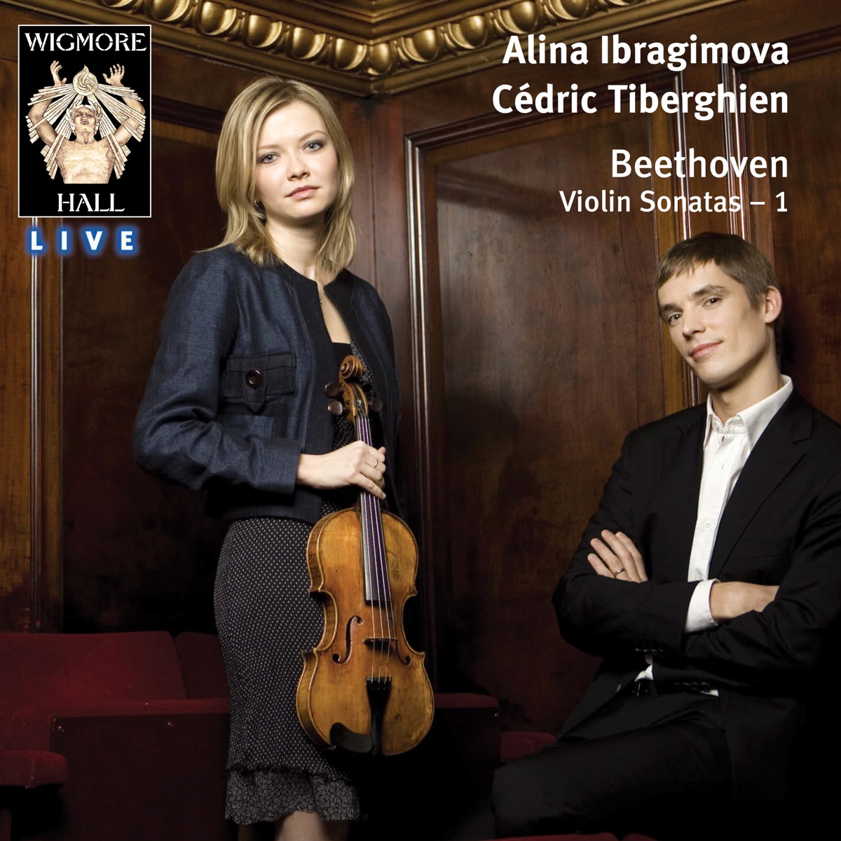 Beethoven: Violin Sonatas, Vol. 1 (Wigmore Hall Live) by Alina Ibragimova & Cédric Tiberghien album cover