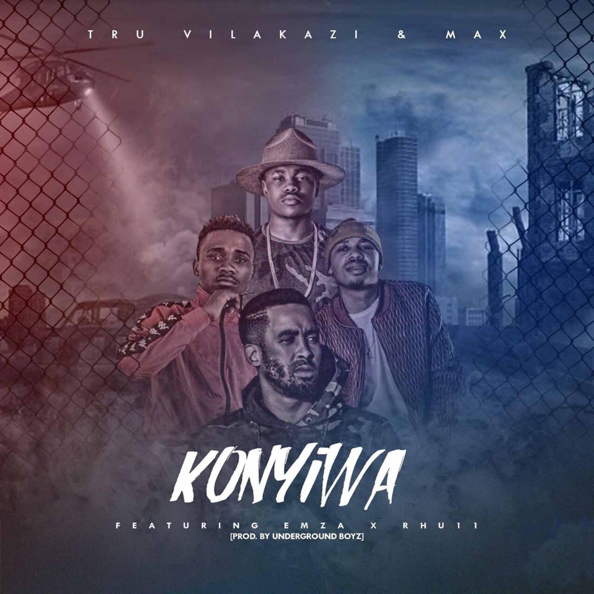 Konyiwa (feat. Emza & RHU11) - Single by Tru Vilakazi & Max album cover