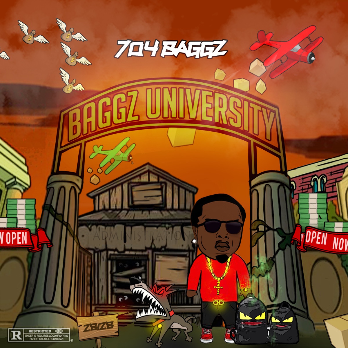 Baggz University by 704 Baggz album cover