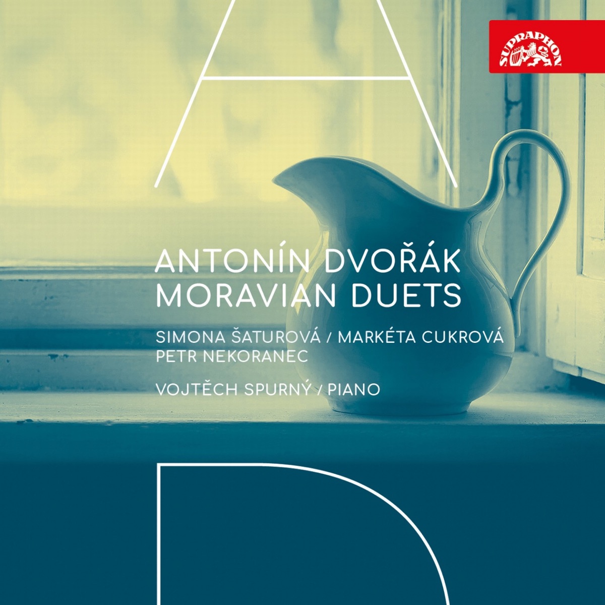 Dvořák: Moravian Duets by Simona Šaturová, Markéta Cukrová, Petr Nekoranec & Vojtech Spurny album cover