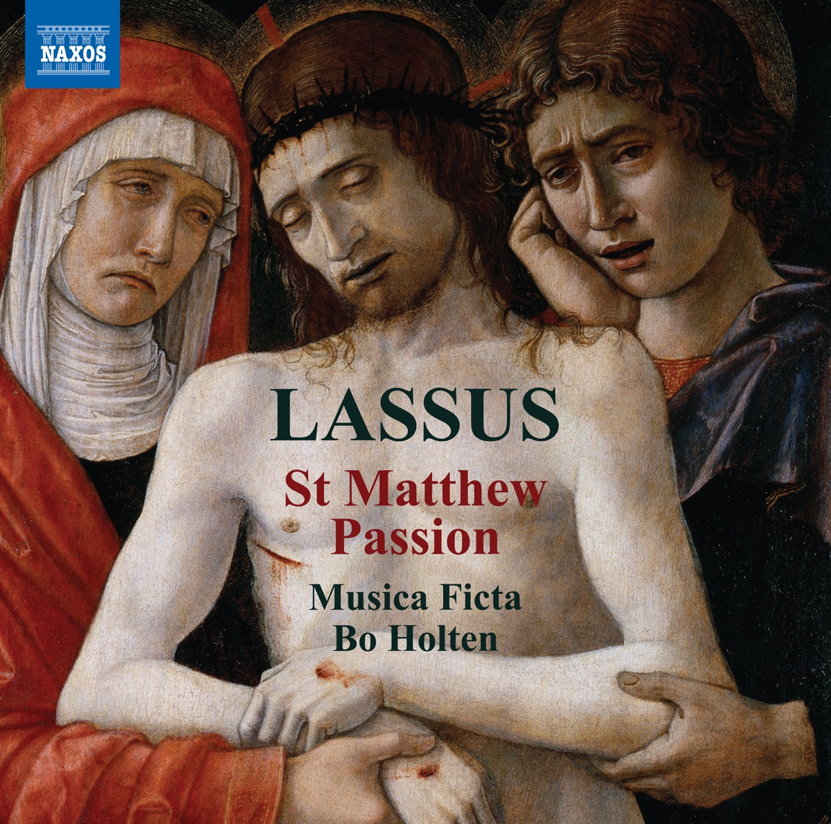Lassus: St. Matthew Passion by Bo Holten, Musica Ficta, Torsten Nielsen & Lauritz Jakob Thomsen album cover