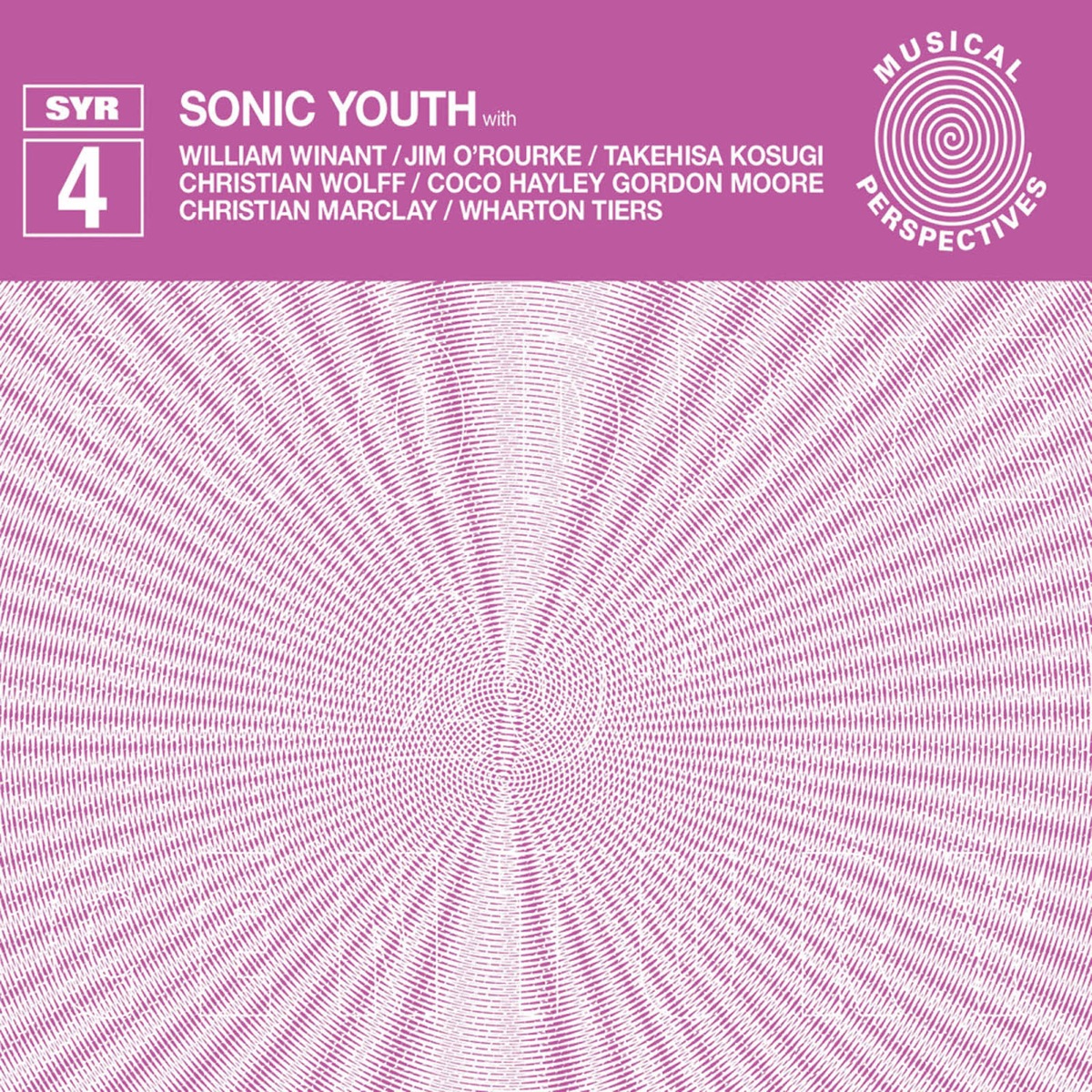 Goodbye 20th Century (Syr 4) [feat. William Winant, Jim O'Rourke, Takehisa Kosugi, Christian Wolff, Coco Hayley Gordon Moore, Christian Marclay & Wharton Tiers] by Sonic Youth album cover