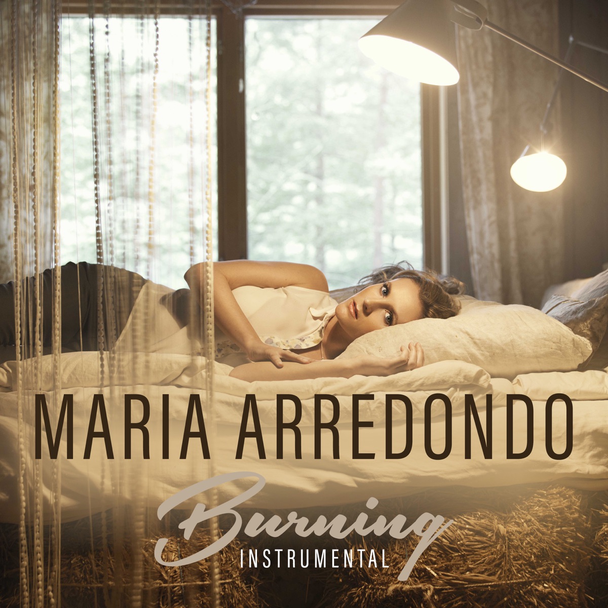 Burning (Instrumental) - Single by Maria Arredondo album cover