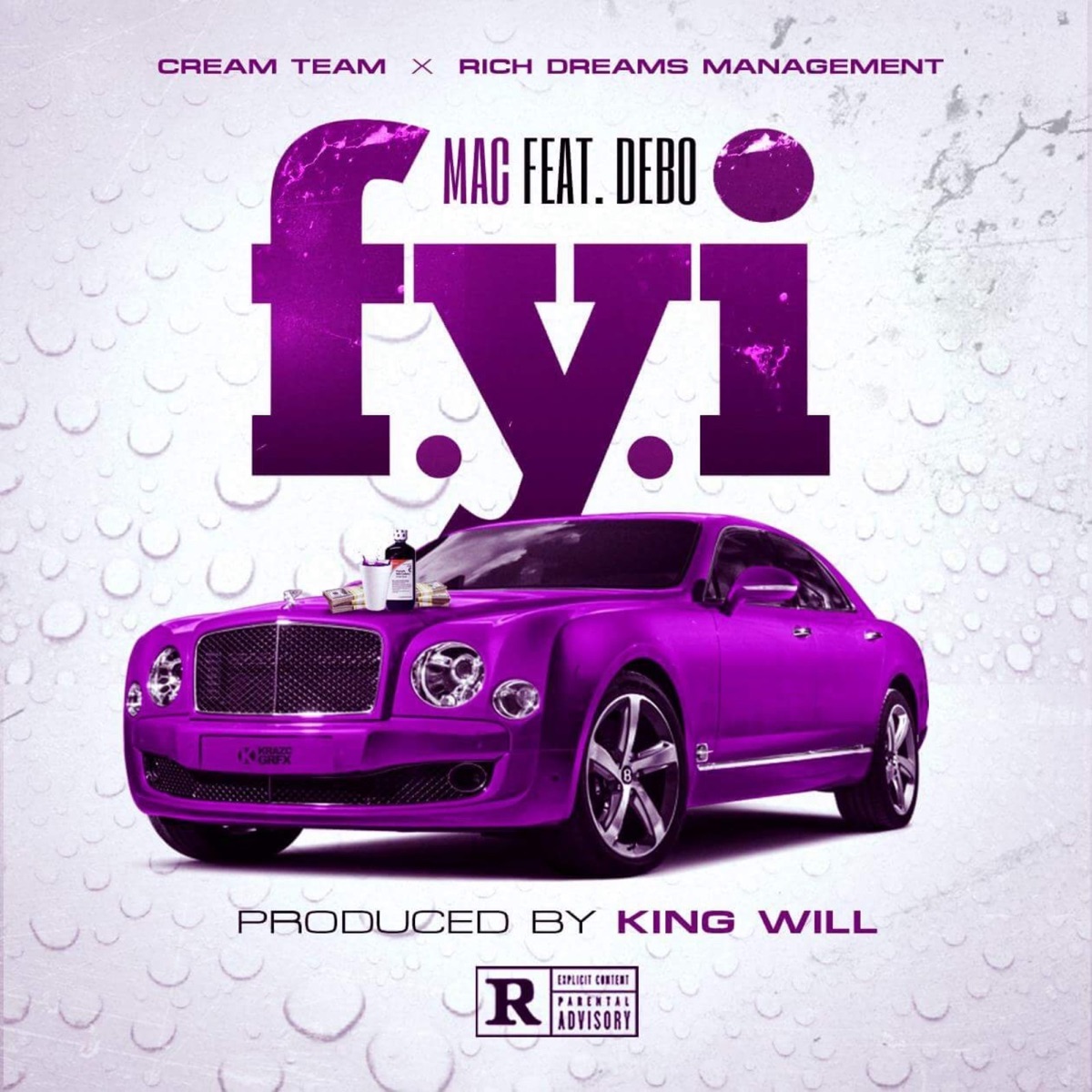 F.Y.I (feat. Debo) - Single by Mac album cover