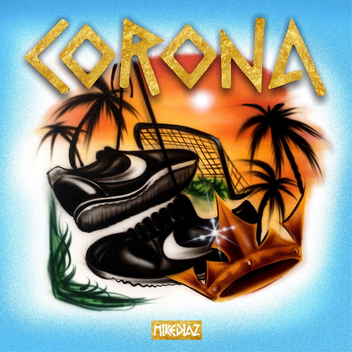 Corona - Single by Mike Diaz album cover