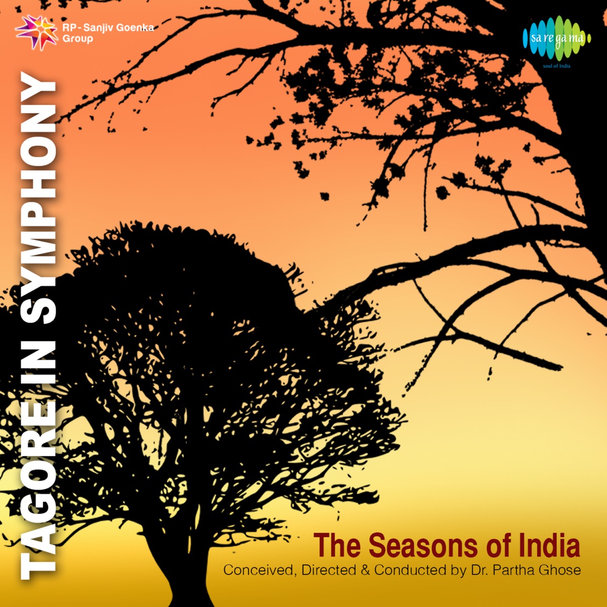 Tagores in Symphony the Seasons of India by Rabindranath Tagore & Partha Ghosh album cover