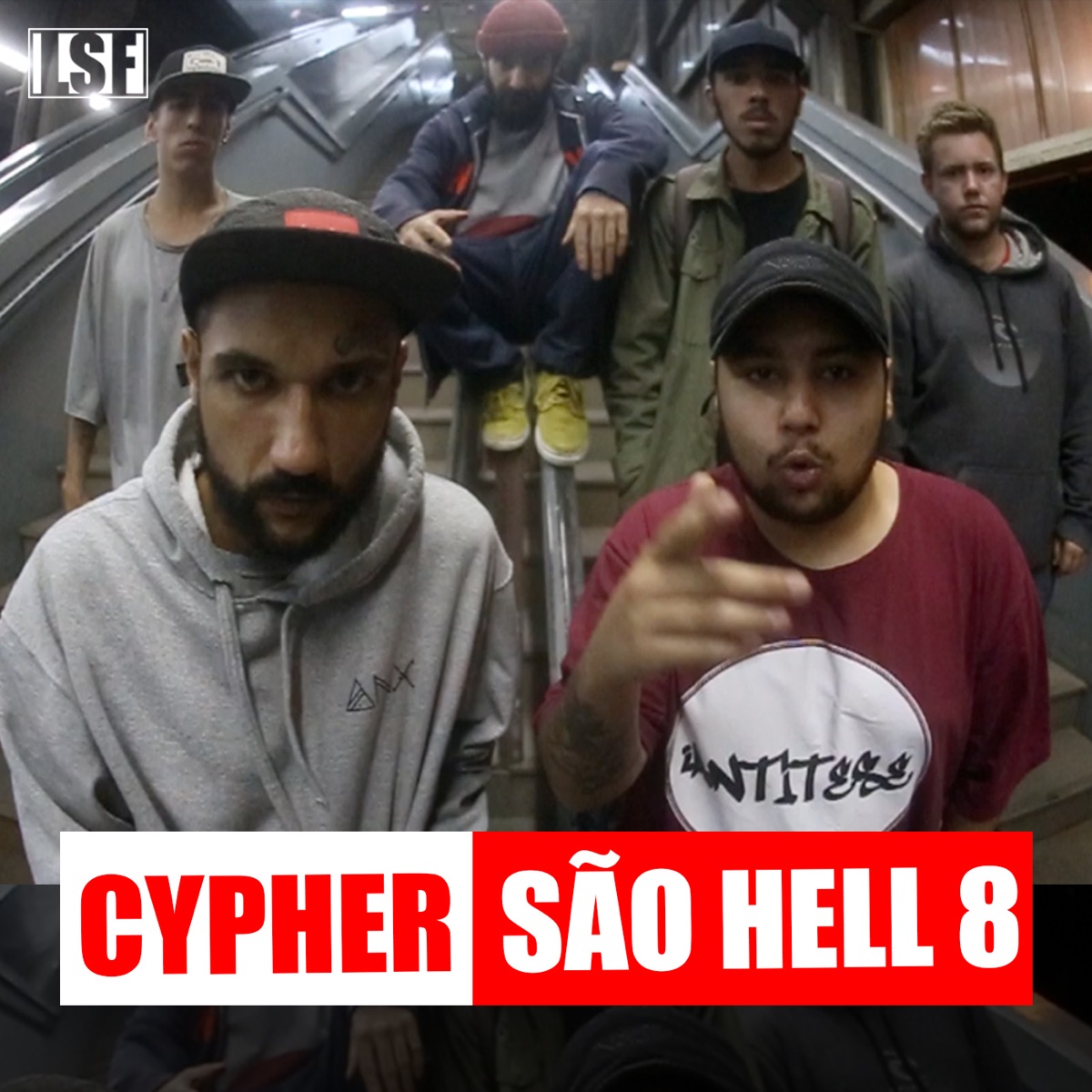 São Hell 8 (feat. Airon, Luan, Choco Anx, Melão & Nico) - Single by Cypher album cover