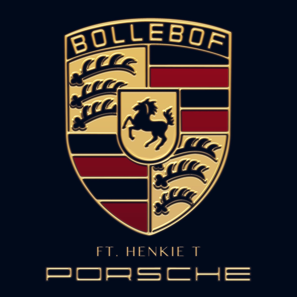 Porsche (feat. Henkie T) - Single by BolleBof album cover