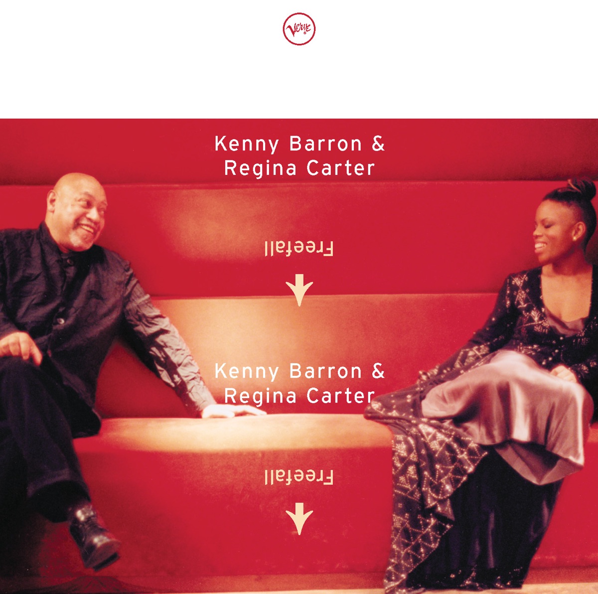 Freefall by Kenny Barron & Regina Carter album cover
