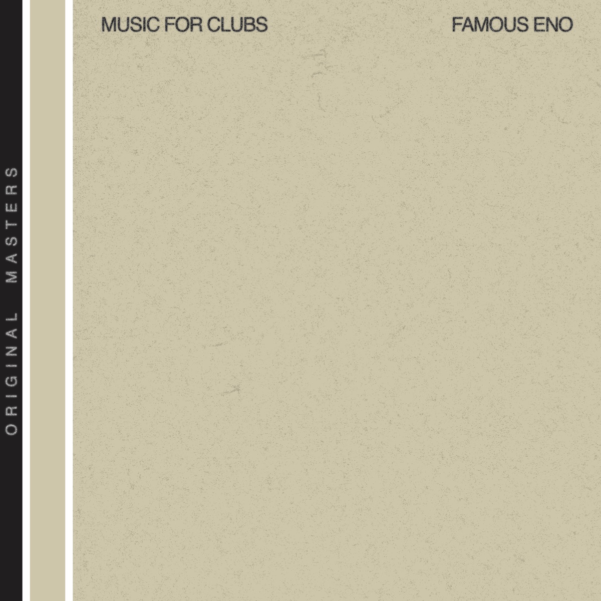 Music for Clubs - EP by Famous Eno album cover