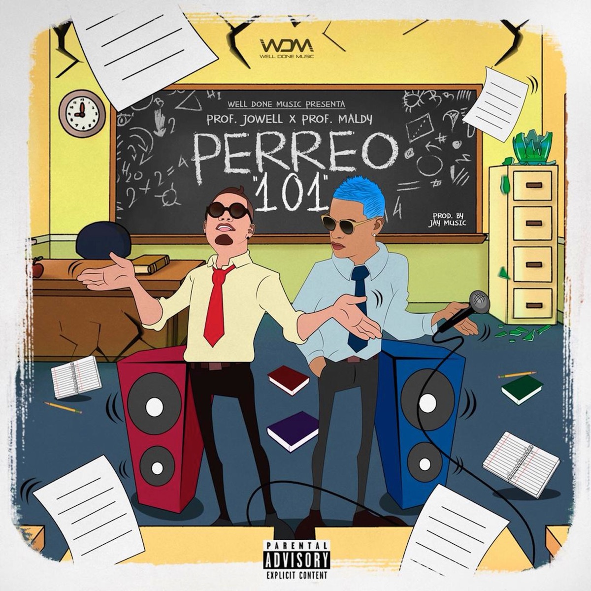 Perreo 101 (feat. Maldy) - Single by Jowell album cover