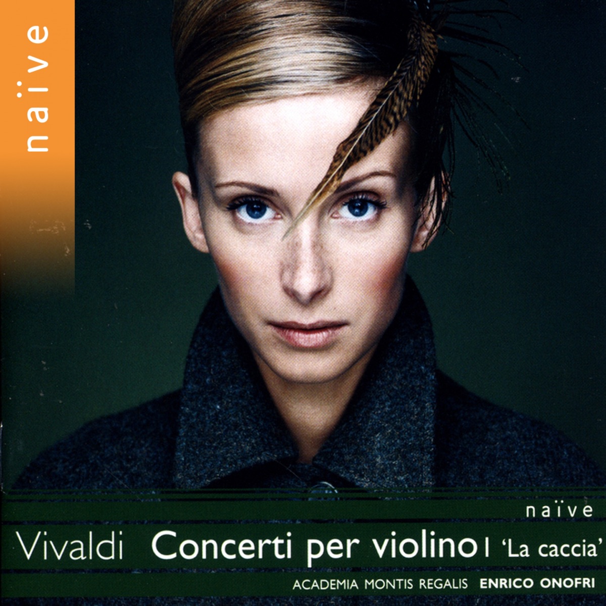 Vivaldi: Concerti per violino I "La caccia" by Enrico Onofri & Academia Montis Regalis album cover