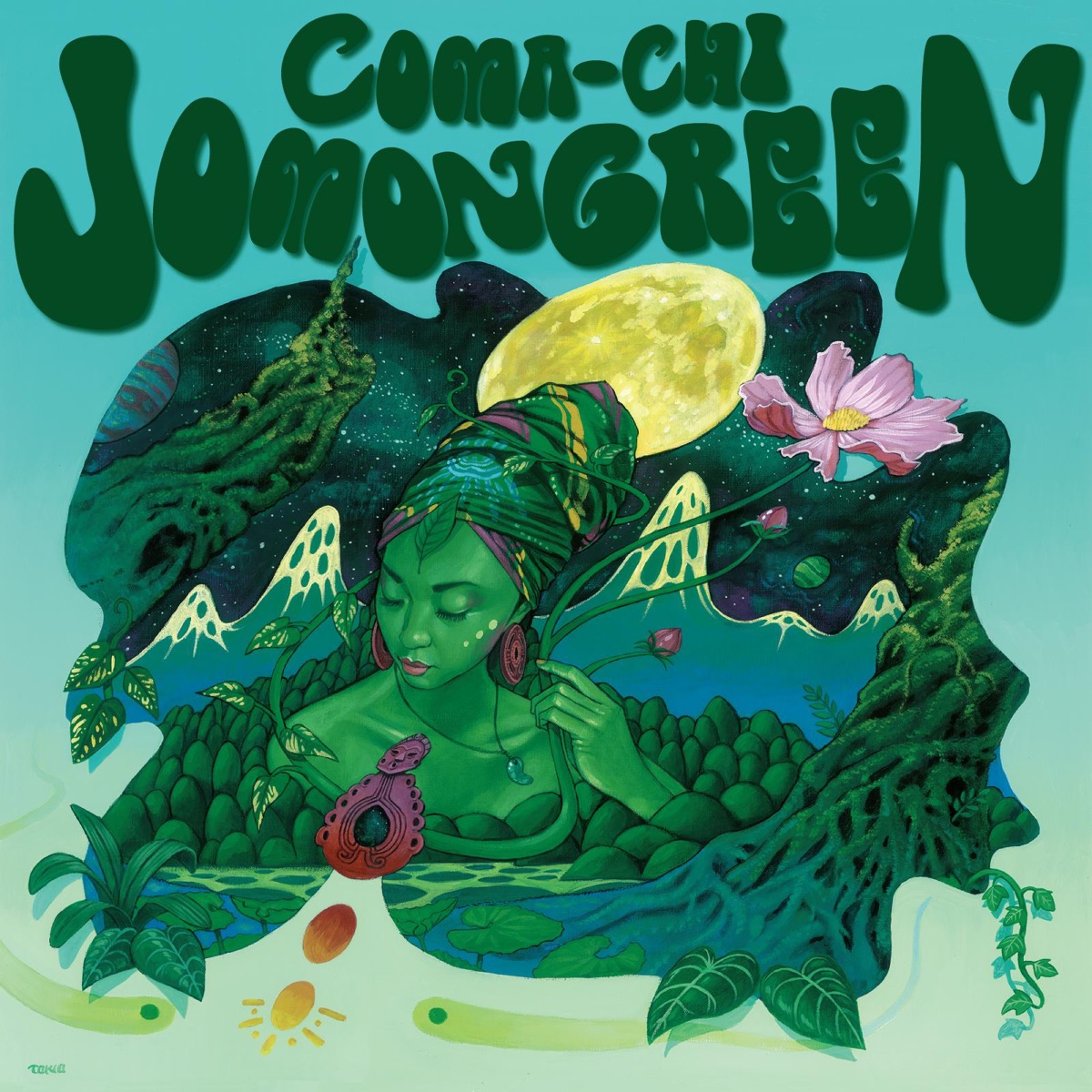 JOMON GREEN by COMACHI album cover