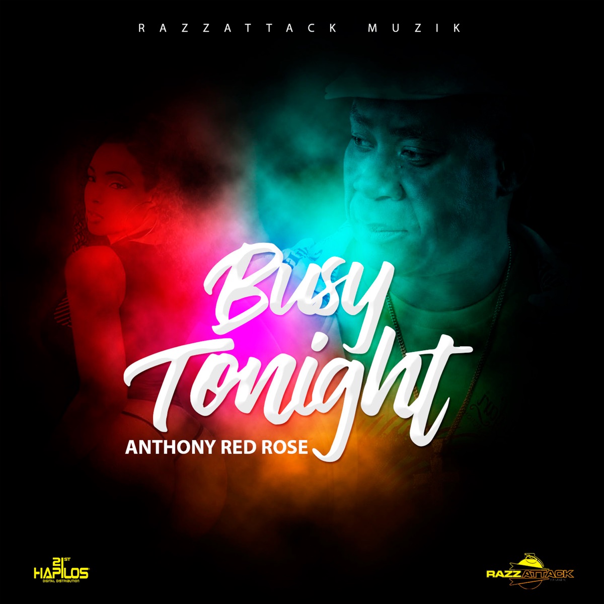 Busy Tonight - Single by Anthony Red Rose album cover
