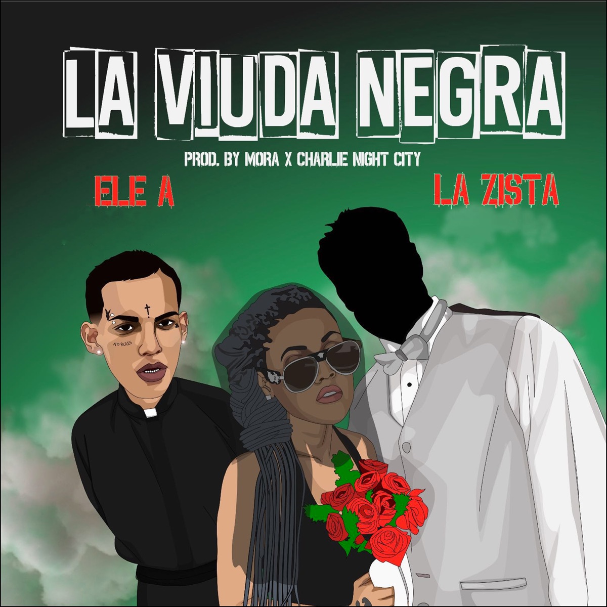 La Viuda Negra - Single by La Zista & Ele A album cover