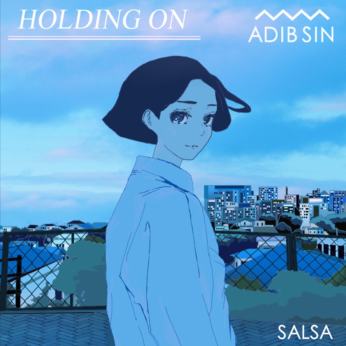 Holding On (feat. Salsa) - Single by Adib Sin album cover