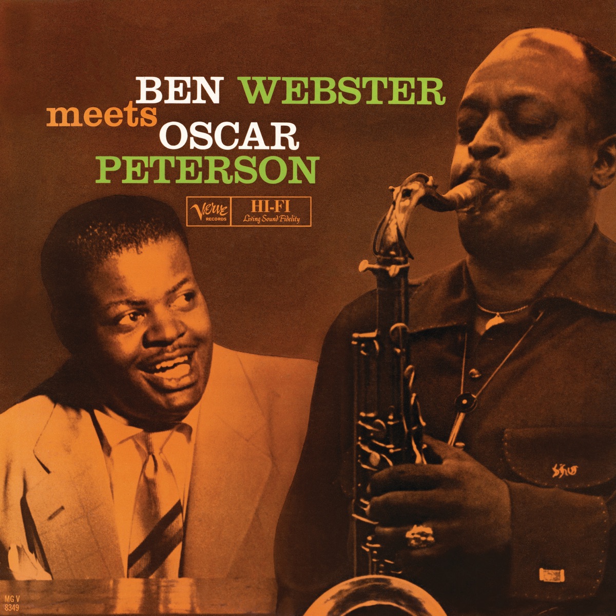 Ben Webster Meets Oscar Peterson by Ben Webster & Oscar Peterson album cover