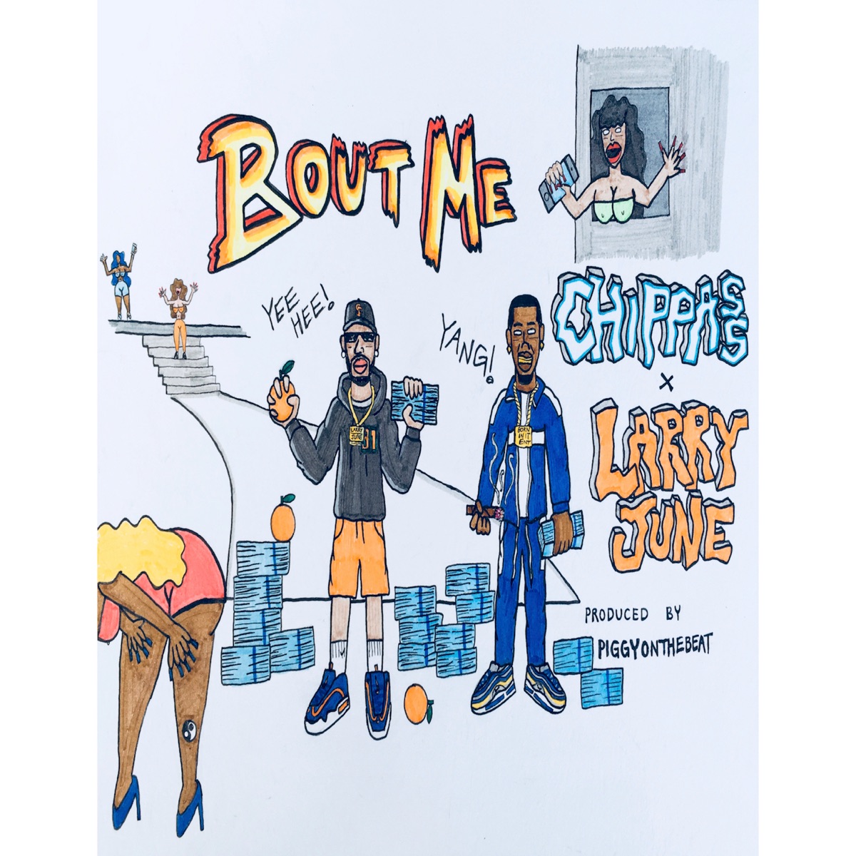 Bout Me - Single by Chippass & Larry June album cover artwork