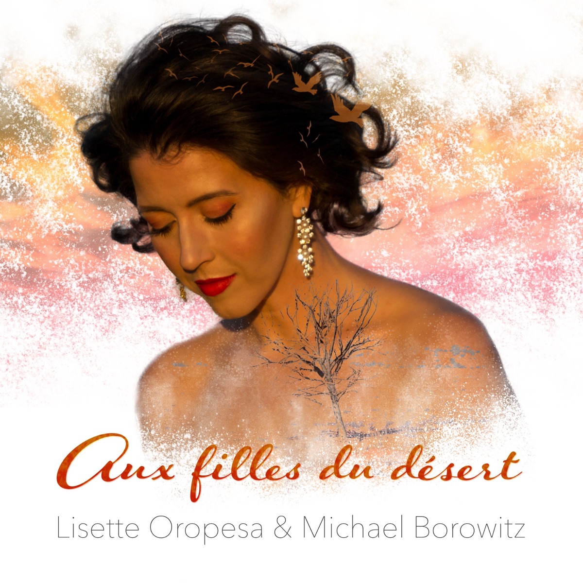 Aux filles du désert by Lisette Oropesa & Michael Borowitz album cover