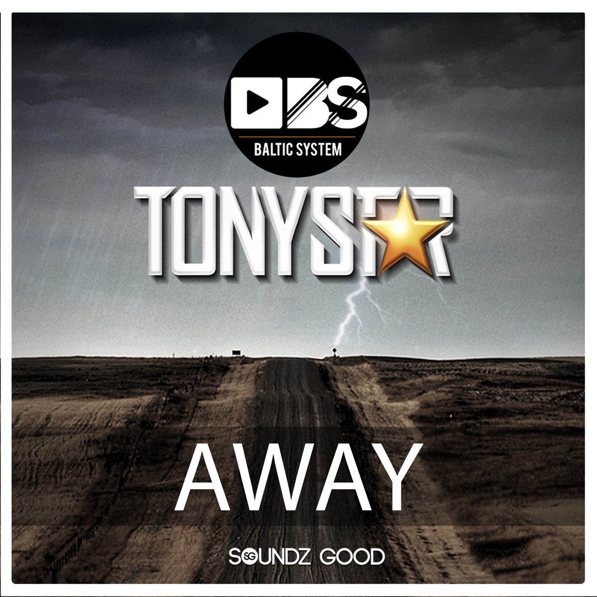 Away - Single by Baltic System & Tony Star album cover