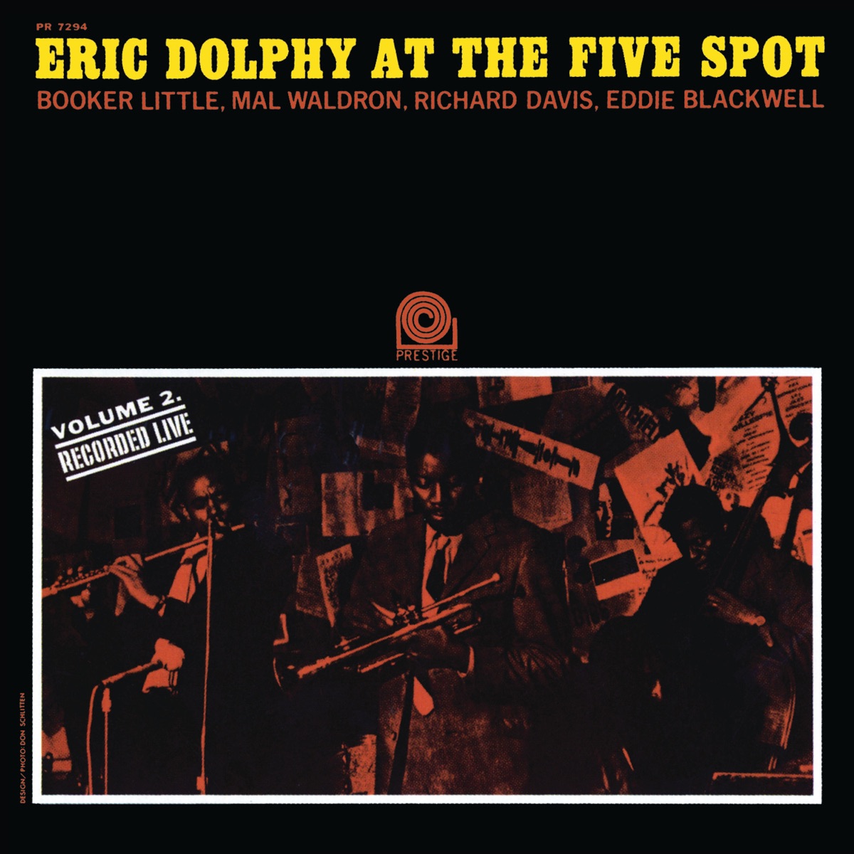 At the Five Spot, Vol. 2 (Rudy Van Gelder Remaster) [feat. Booker Little, Mal Waldron, Richard Davis & Ed Blackwell] by Eric Dolphy album cover