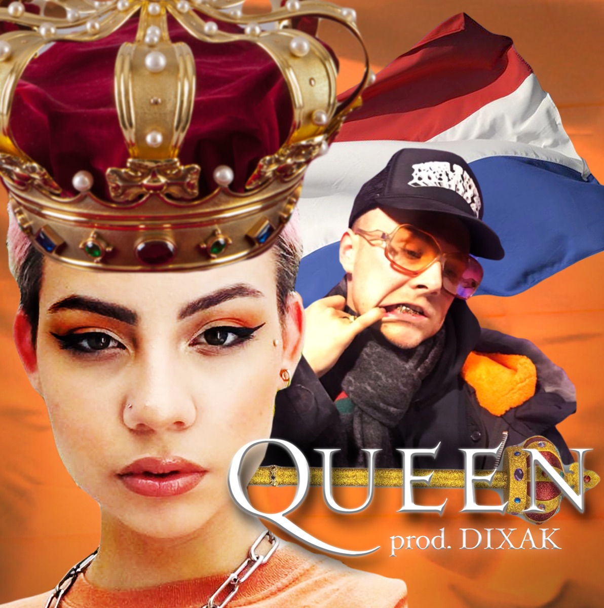 Queen (feat. FFLEAN) - Single by Abel album cover