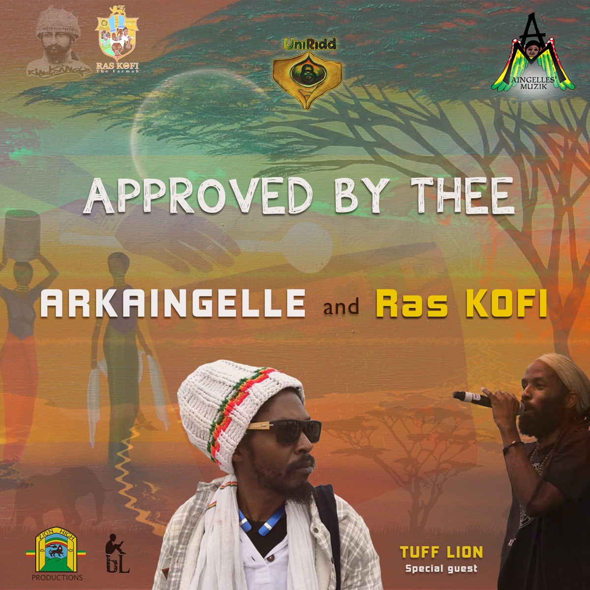 Approved by Thee - Single by Arkaingelle & Ras Kofi The Farmer album cover