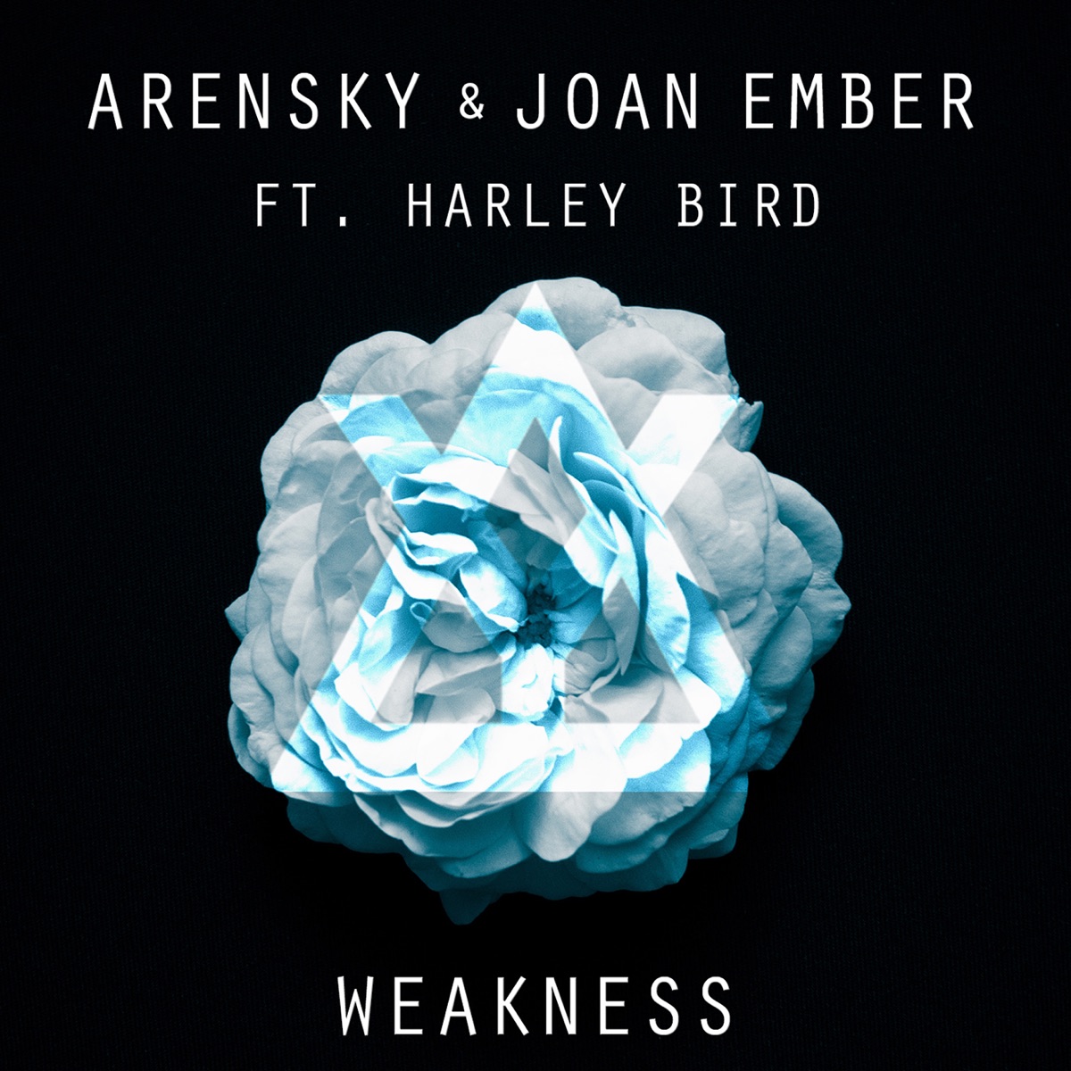 Weakness - Single by Arensky, Joan Ember & Harley Bird album cover