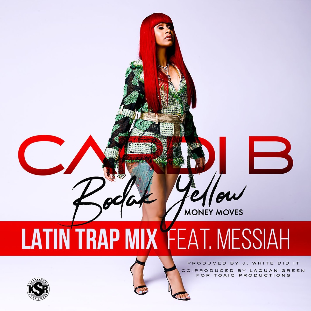 Bodak Yellow (feat. Messiah) [Latin Trap Remix] - Single by Cardi B album cover artwork