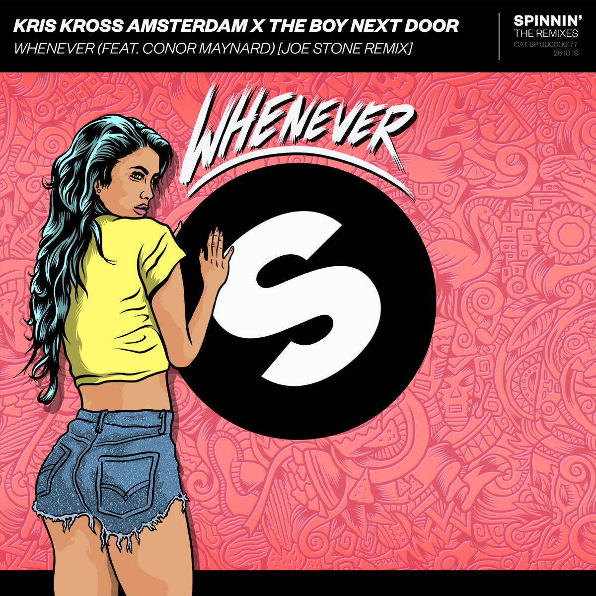 Whenever (feat. Conor Maynard) [Joe Stone Remix] - Single by Kris Kross Amsterdam & The Boy Next Door album cover