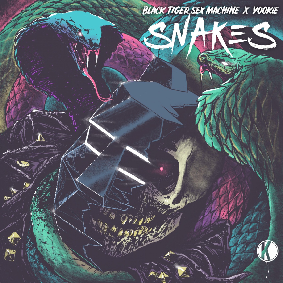 Snakes - Single by Black Tiger Sex Machine & YOOKiE album cover