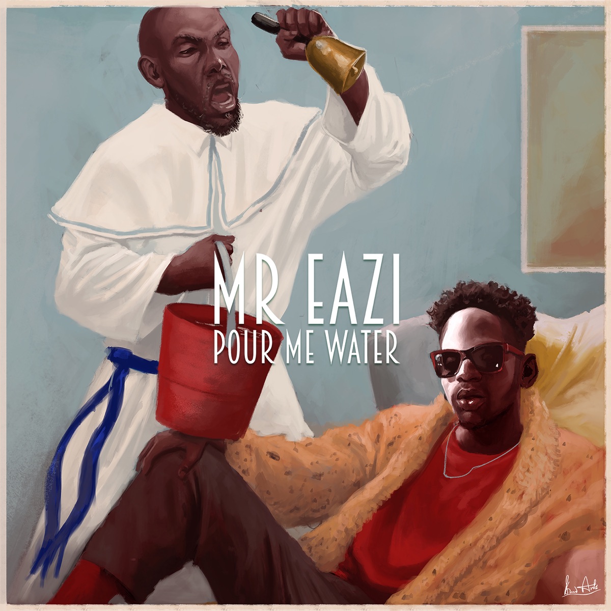 Pour Me Water - Single by Mr Eazi album cover