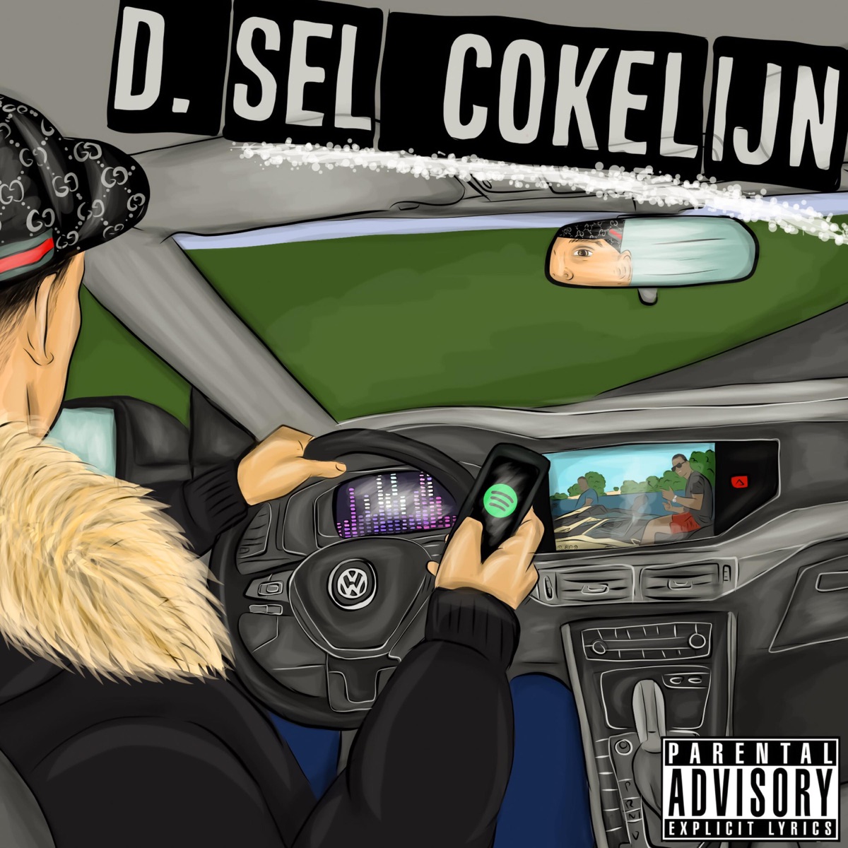 Cokelijn - Single by D.Sel album cover