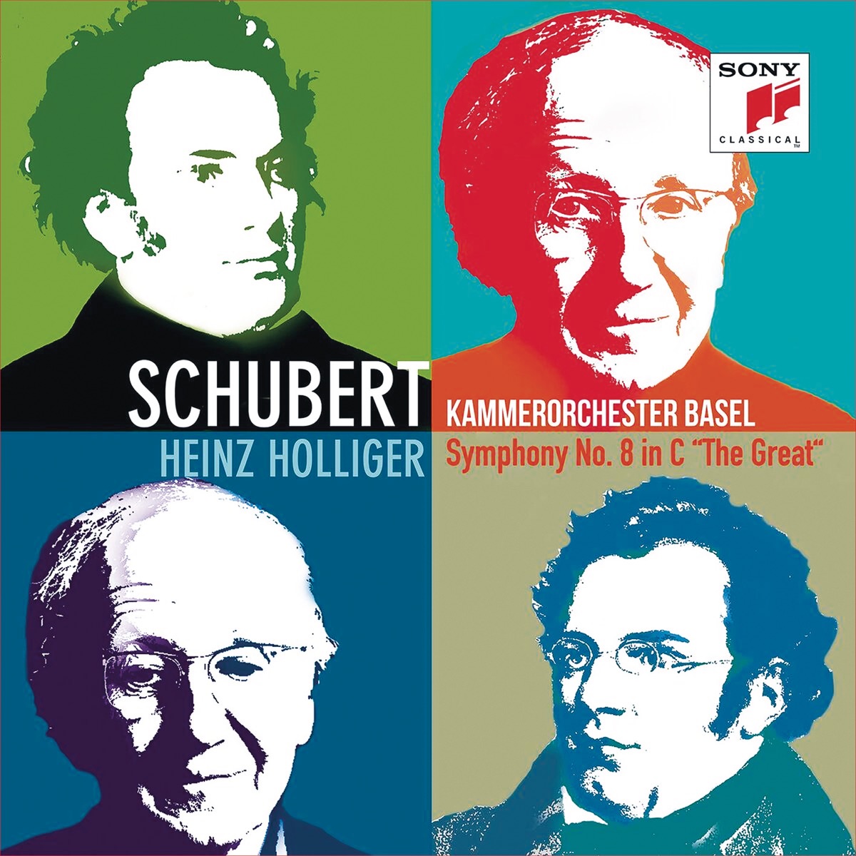 Schubert: Symphony in C Major, "The Great" by Kammerorchester Basel & Heinz Holliger album cover