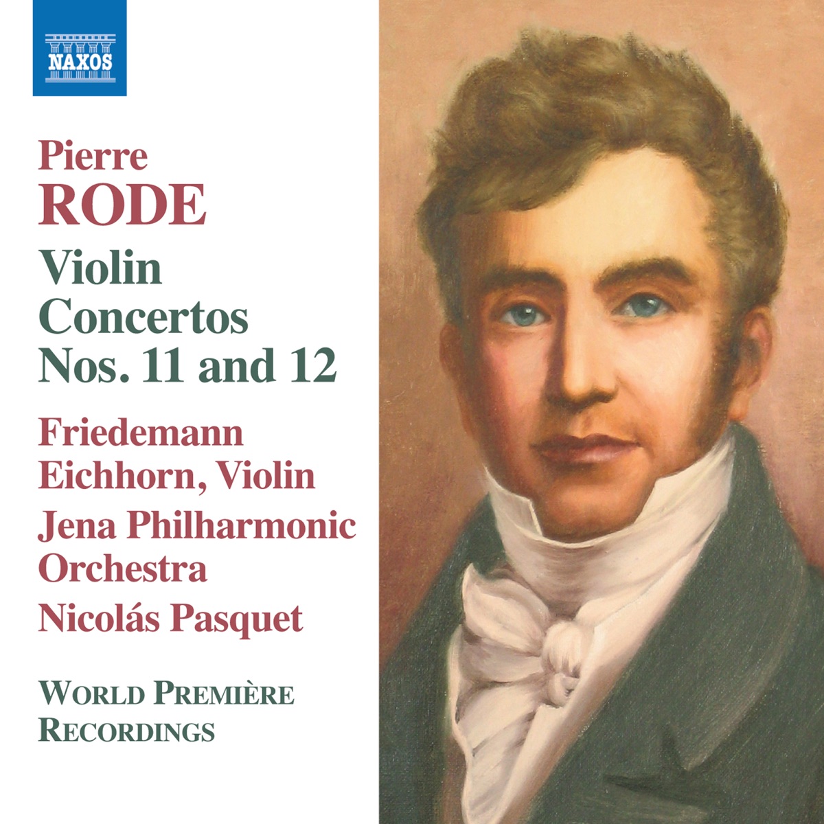 Rode: Violin Concertos Nos. 11 & 12 by Friedemann Eichhorn, Jena Philharmonic Orchestra & Nicolás Pasquet album cover