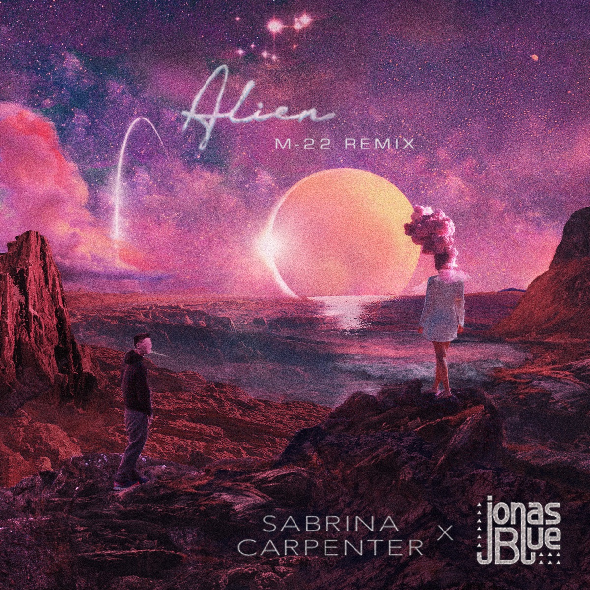 Alien (M-22 Remix) - Single by Sabrina Carpenter & Jonas Blue album cover artwork