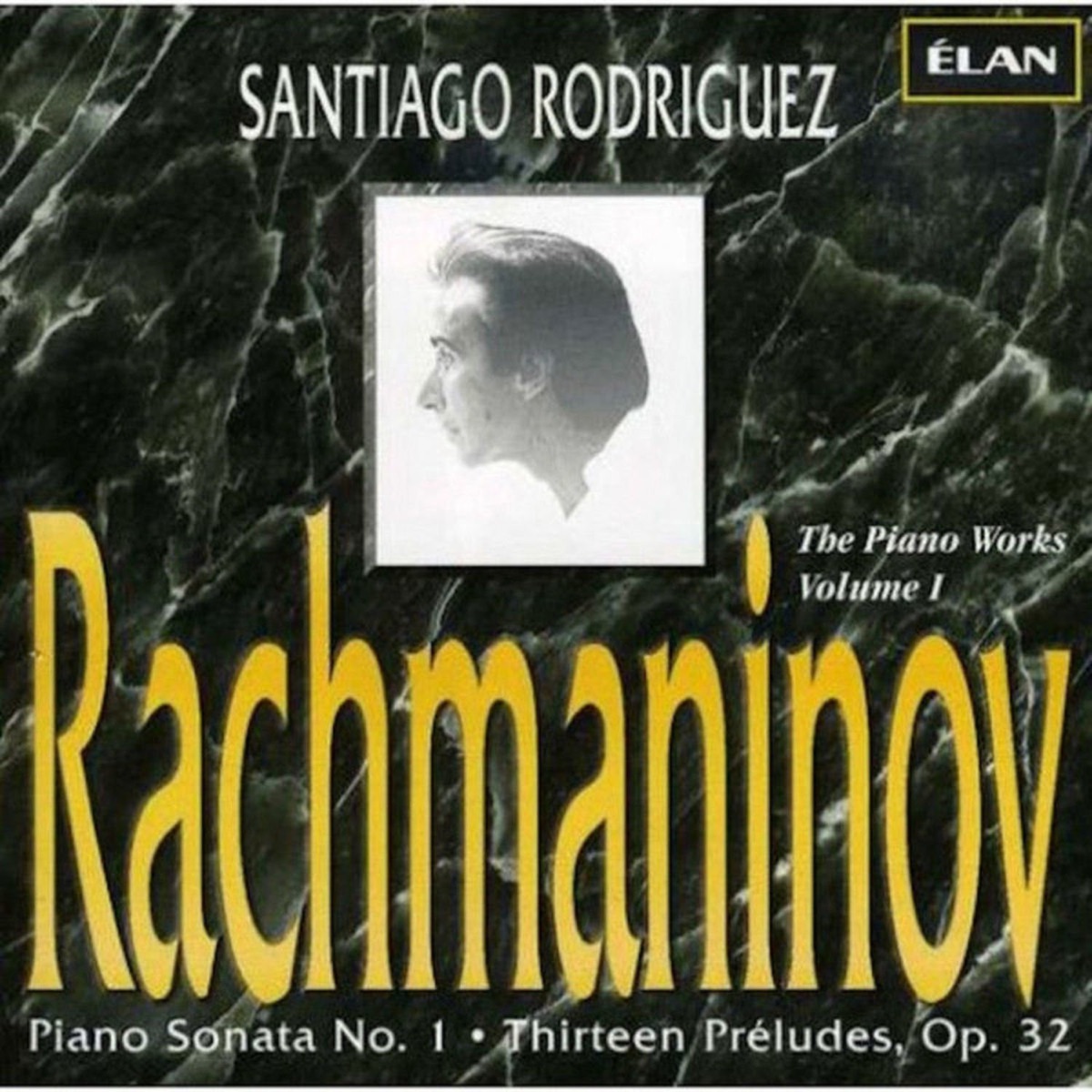 Complete Piano Works of Rachmaninov, Vol. 1 by Santiago Rodriguez album cover