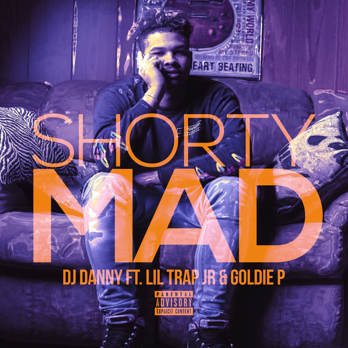 Shorty Mad (feat. Lil Trap Jr & Goldie P) - Single by DJ Danny album cover