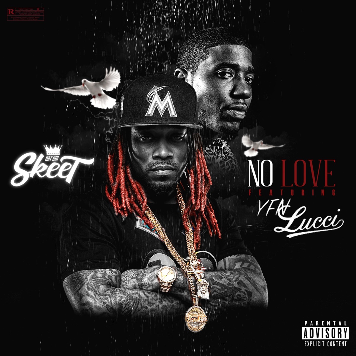 No Love (feat. YFN Lucci) - Single by DatBoiSkeet album cover