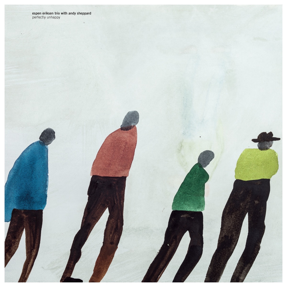 Perfectly Unhappy by Espen Eriksen Trio with Andy Sheppard album cover