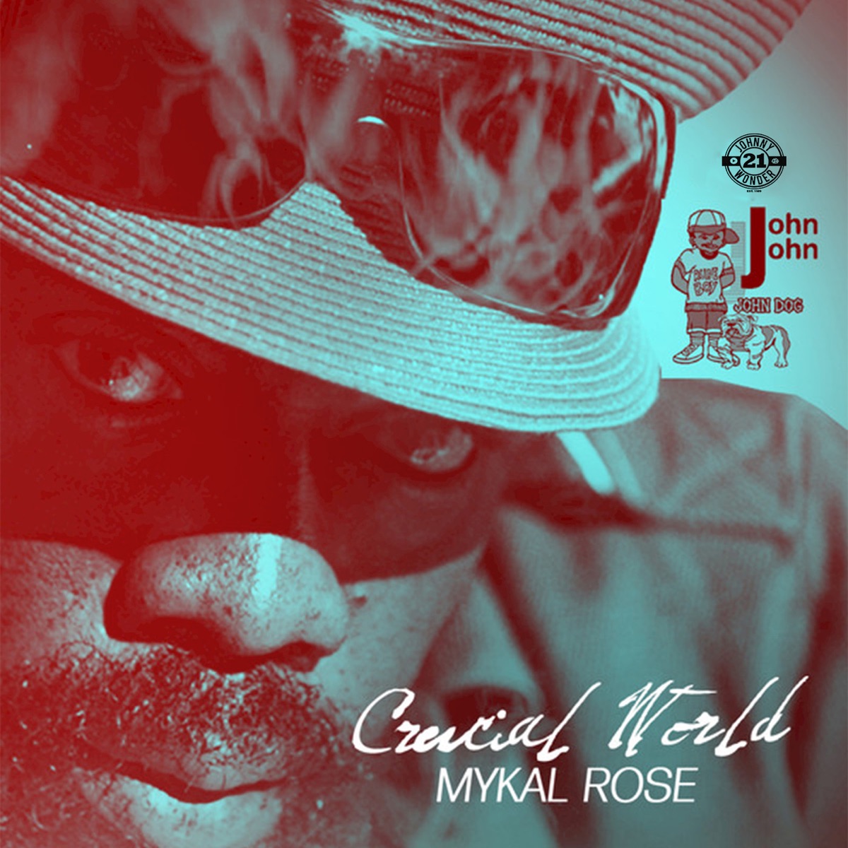 Crucial World by Mykal Rose album cover