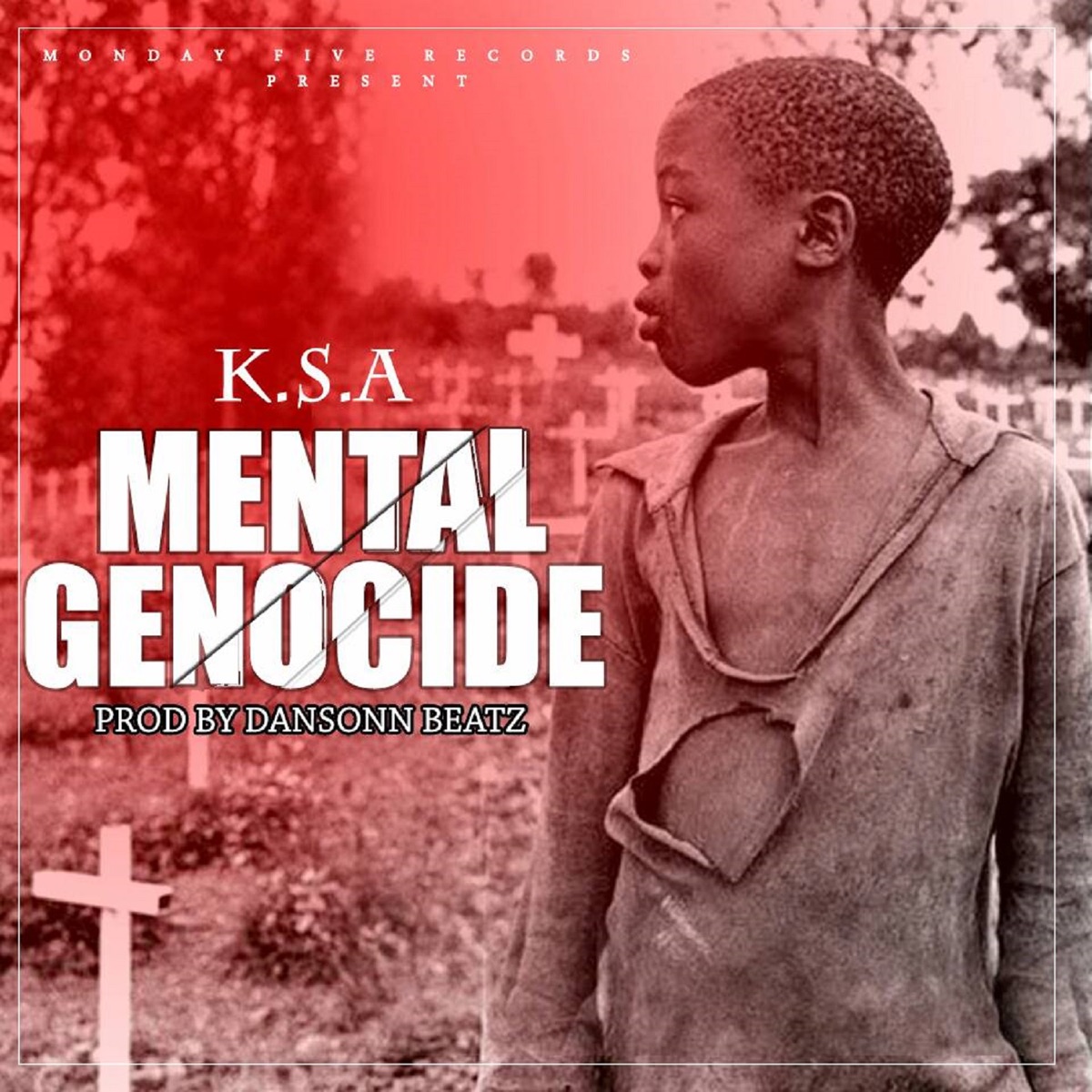 Mental Genocide (Remastered) - Single by KSA album cover