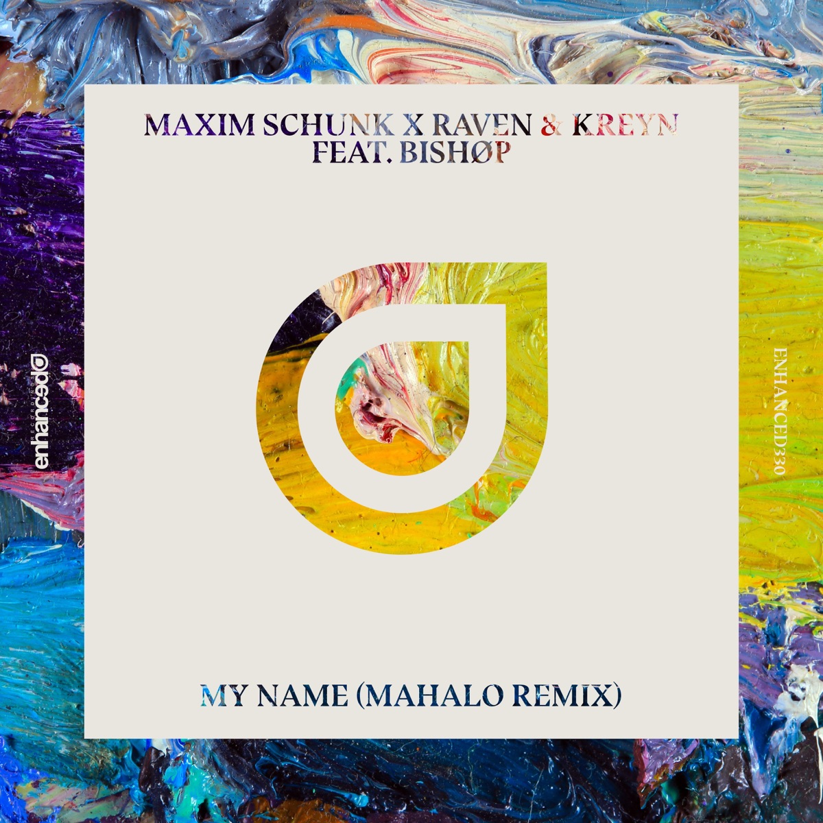 My Name (feat. BISHØP) [Mahalo Remix] - Single by Maxim Schunk & Raven & Kreyn album cover