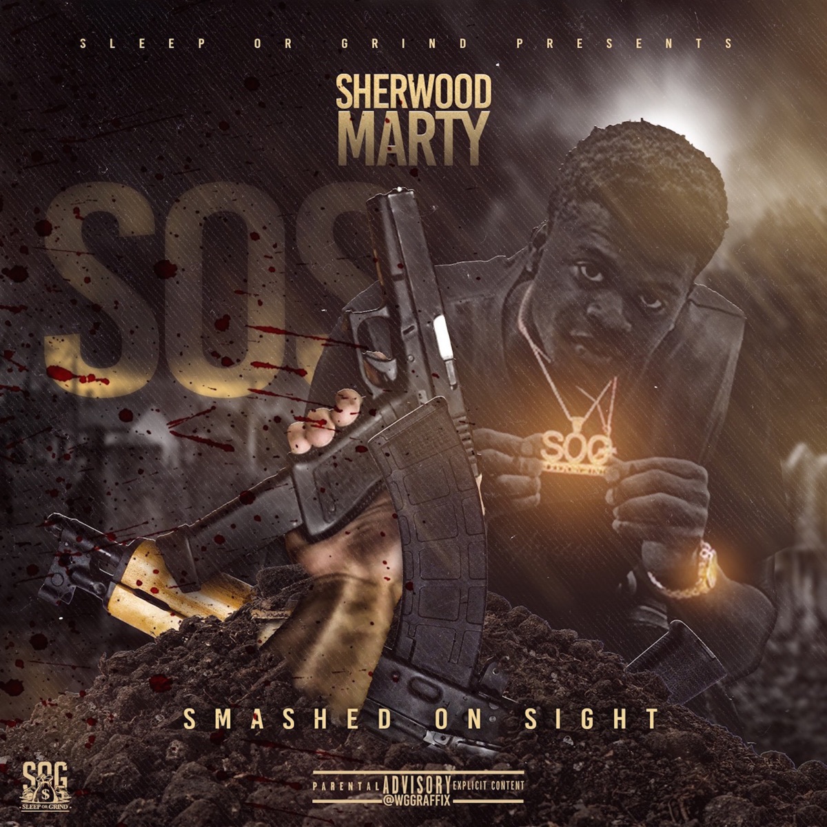 Sos (Smashed on Sight) - Single by Sherwood Marty album cover