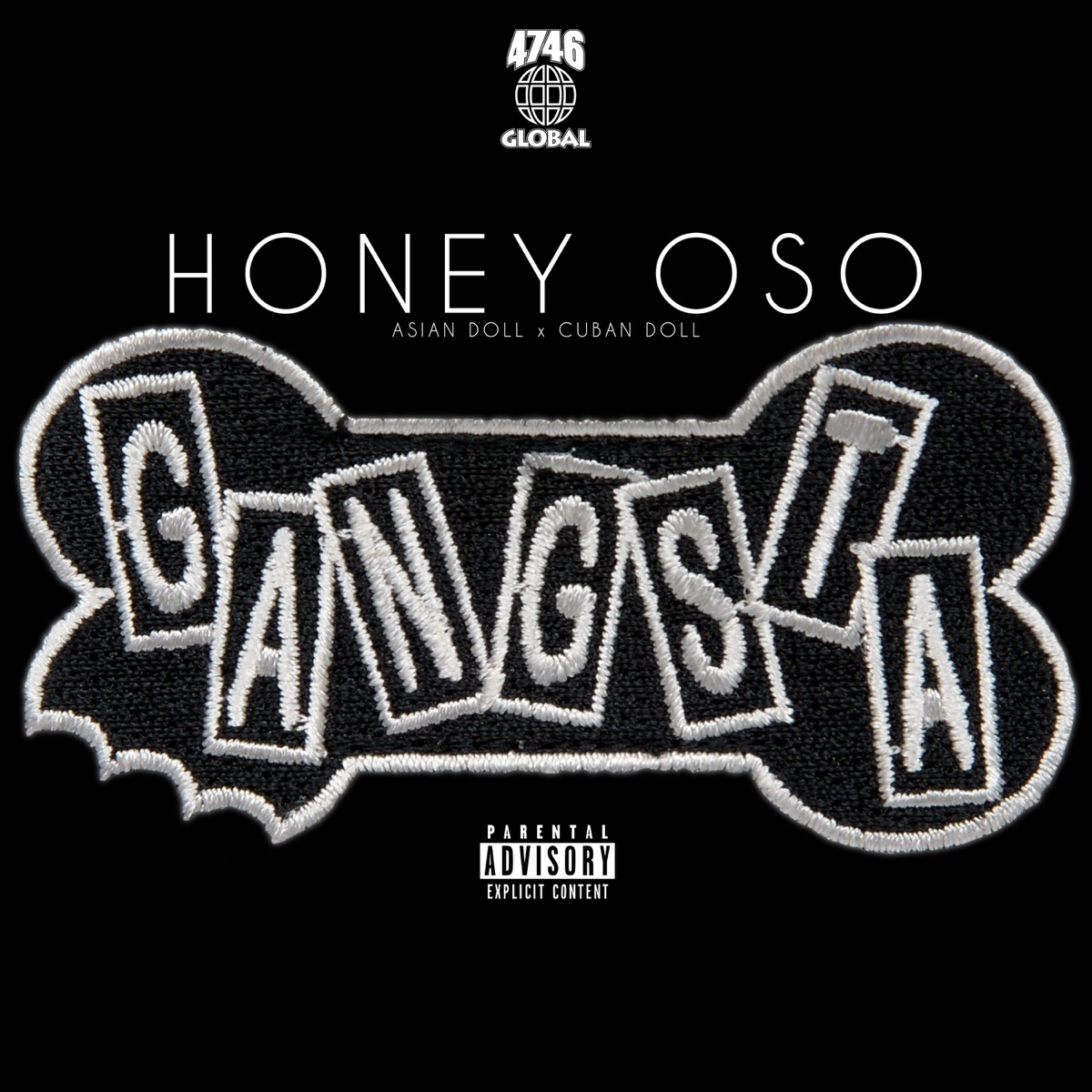 Gangsta (feat. Cuban Doll & Asian Doll) - Single by Honey Oso album cover