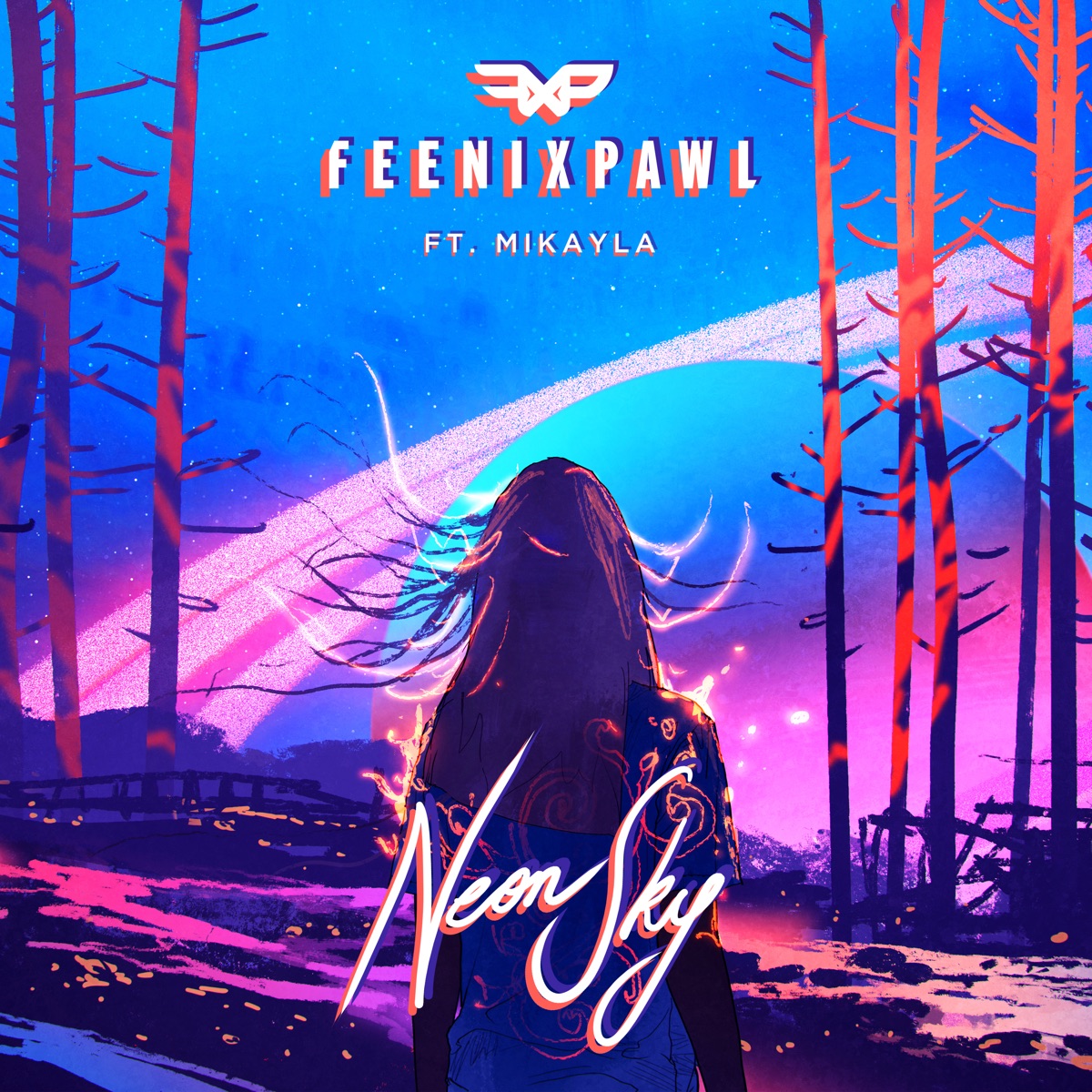 Neon Sky (feat. Mikayla) - Single by Feenixpawl album cover
