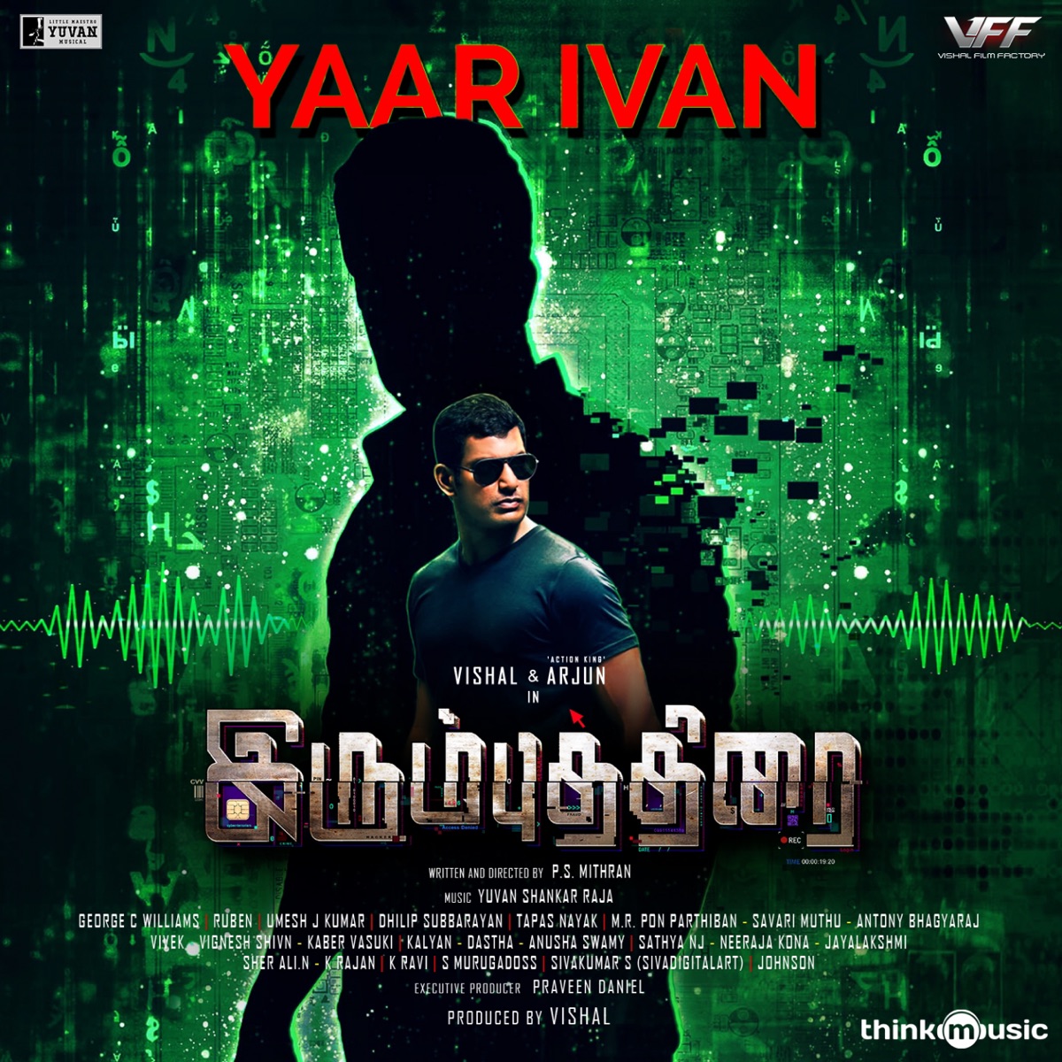Yaar Ivan (From "Irumbuthirai") - Single by Yuvan Shankar Raja & Kaber Vasuki album cover