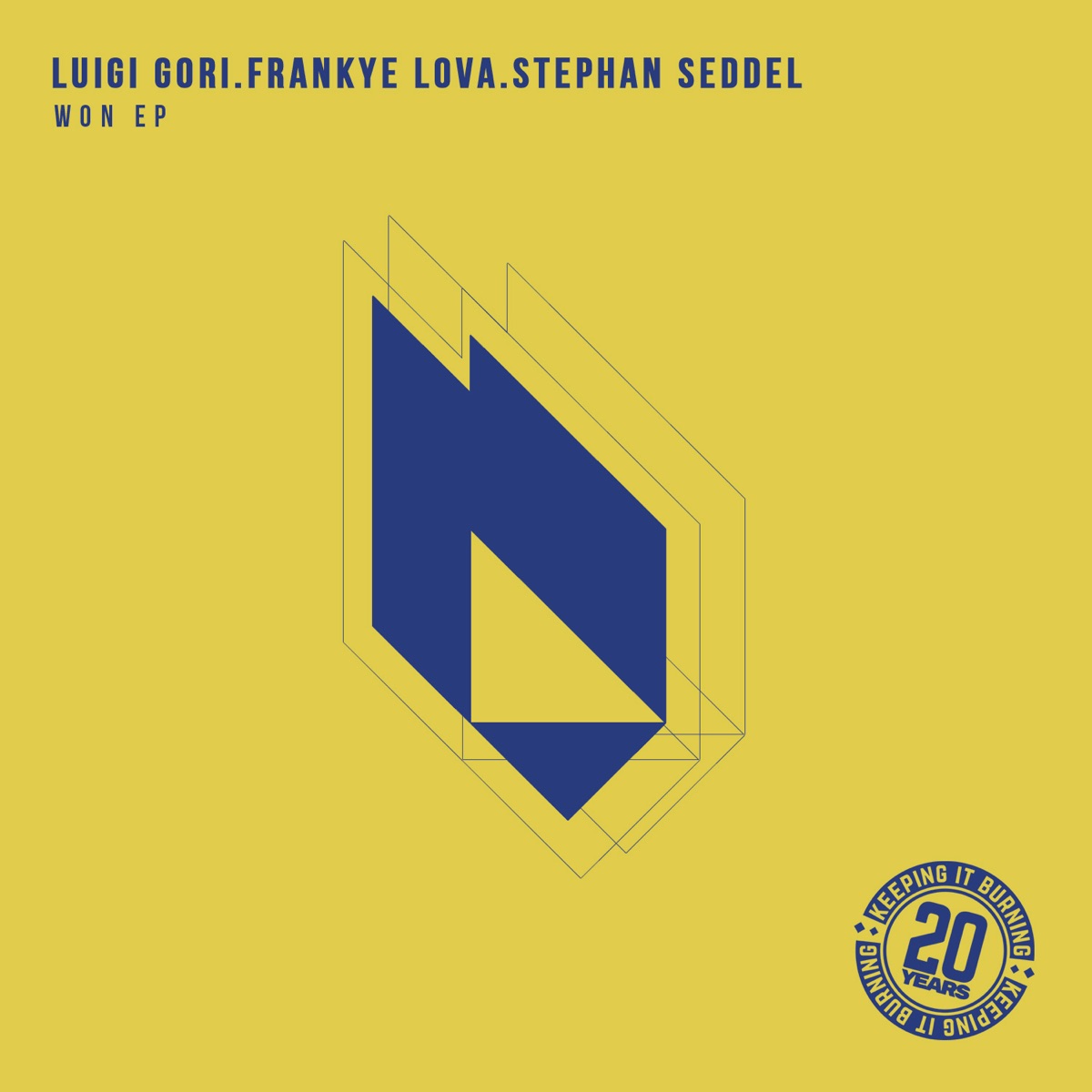 Won EP by Luigi Gori, Frankye Lova & Stephan Seddel album cover